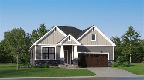 Monaco New Home Plan in The Woods Enclave Villa Collection .